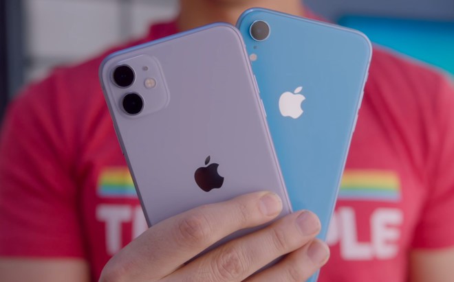 iPhone 11 màu tím được nhiều người dùng chọn mua 